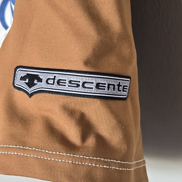 Descente Retro Y2K Boho Floral Cycling Tank Running Biking Workout Racerback XL - Picture 6 of 9